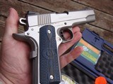 Colt 1911 Govt Model Competition Model New Series 70 45 Stainless As New In Box With Papers - 2 of 10