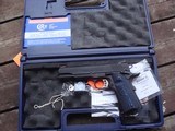 Colt 1911 Competition Model 9mm
Govt Ser 80 As New In Box
Model G With Natl. Match Barrel - 9 of 10
