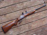 Ruger # 1 45-70 Medium Sporter (looks like Tropical) with Rings and Sights Beauty - 1 of 9