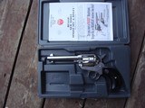 Ruger New Model Single Six 32Bright StainlessBirds Head In Box With Papers Ex Cond. Similar To Vaquero - 9 of 9