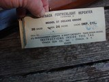 Ithaca Featherlight Vintage 20 ga UNFIRED / UNUSED WITH HANG TAG COLLECTORS NOTE - 2 of 10