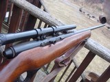 Mossberg 151K Vintage Safe Queen Quality American Walnut and Steel 22 Semi Auto With Original Mossberg Scope - 1 of 14