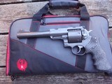 Ruger Super Redhawk Target Gray Finish 454 Casull In Ruger Soft Bag As New
RARE - 2 of 9