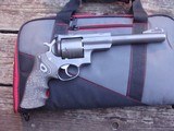 Ruger Super Redhawk Target Gray Finish 454 Casull In Ruger Soft Bag As New
RARE - 1 of 9