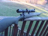Weatherby Vanguard Sub MOA with Higher Grade Synthetic Stock 243 New Condition Decelerator Pad 24" Brl. Great For Long Range Varmints or Deer