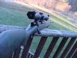 Weatherby Vanguard Sub MOA with Higher Grade Synthetic Stock 243 New Condition Decelerator Pad 24" Brl. Great For Long Range Varmints or Deer - 5 of 12
