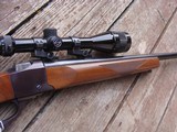 Ruger Number 1 22-250 As New Beauty With 6 x 18 AO Scope Med Heavy Barrel 2002 Date Of Manufacture - 3 of 8