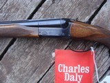 Charles Daly 20ga Empire Grade (made by Beretta) SXS Beauty Classic Side By Side Field Gun Vent Rib Single Trigger - 1 of 19