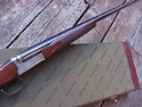 Winchester Model 23 20 Ga. Pigeon Correct Box,Catalogue and Factory Green Leather Trimmed Hard Case Hard To Find - 14 of 16
