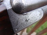 Parker DH 12 ga 1896 Beauty Exceptional Condition Great to Hunt or Shoot Handsome engraving and skeletonize butt - 2 of 20