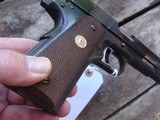 Colt 1911 Mid Range National Match .38 Wadcutter 3d (and best) Iteration 1973 Rare Beauty - 6 of 11