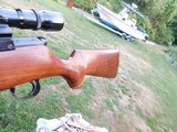 Savage 340 D222 Rem, With Period Correct US Made Weaver 3x9 AO on correct mount 90% + CondVarmint or Plinker ! - 4 of 7