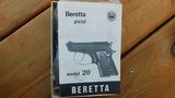 Beretta Model 20 Vintage NEW IN BOX (we have 2 others similar model 950's (jetfire models) all NIB) - 3 of 5