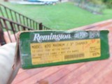 Remington 870 Wingmaster Magnum Vintage NEW IN BOX 1984 WOW! 12g - 1 of 14