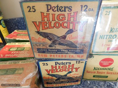 Vintage Shotgun Ammo Most Exceptional Condition