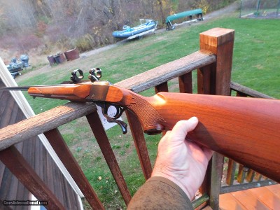 Ruger #1 6mm Intermediate wt varmint type barrel. Near New