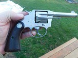Colt Police Positive 1918 (possible 1914) 38 Colt cal Nickel Nice Tight Older Gun Bargain Price - 1 of 7