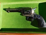 Colt Single Action Army 1979 Factory Engraved In Presentation Case Unfired MagnificentUnfired Vintage Beauty - 10 of 16