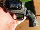 Colt Single Action Army 1979 Factory Engraved In Presentation Case Unfired MagnificentUnfired Vintage Beauty - 4 of 16