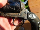 Colt Single Action Army 1979 Factory Engraved In Presentation Case Unfired MagnificentUnfired Vintage Beauty - 5 of 16