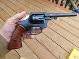 High Standard .22 Vintage 9 Shot Revolver Near New In Box With Holster Right Out of the 60's or 70's in a time warp R-107 - 3 of 9