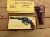 High Standard .22 Vintage 9 Shot Revolver Near New In Box With Holster Right Out of the 60's or 70's in a time warp R-107 - 1 of 9