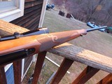 Winchester Model 70 FeatherweightNear New with Fleur De Lis, SchnableForend and Jeweled Bolt: BARGAIN !!!! - 6 of 7