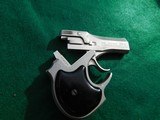 High Standard 22 Magnum 2 shot Stainless Derringer. Bargain Banger You Can Carry In Any Pocket - 4 of 4