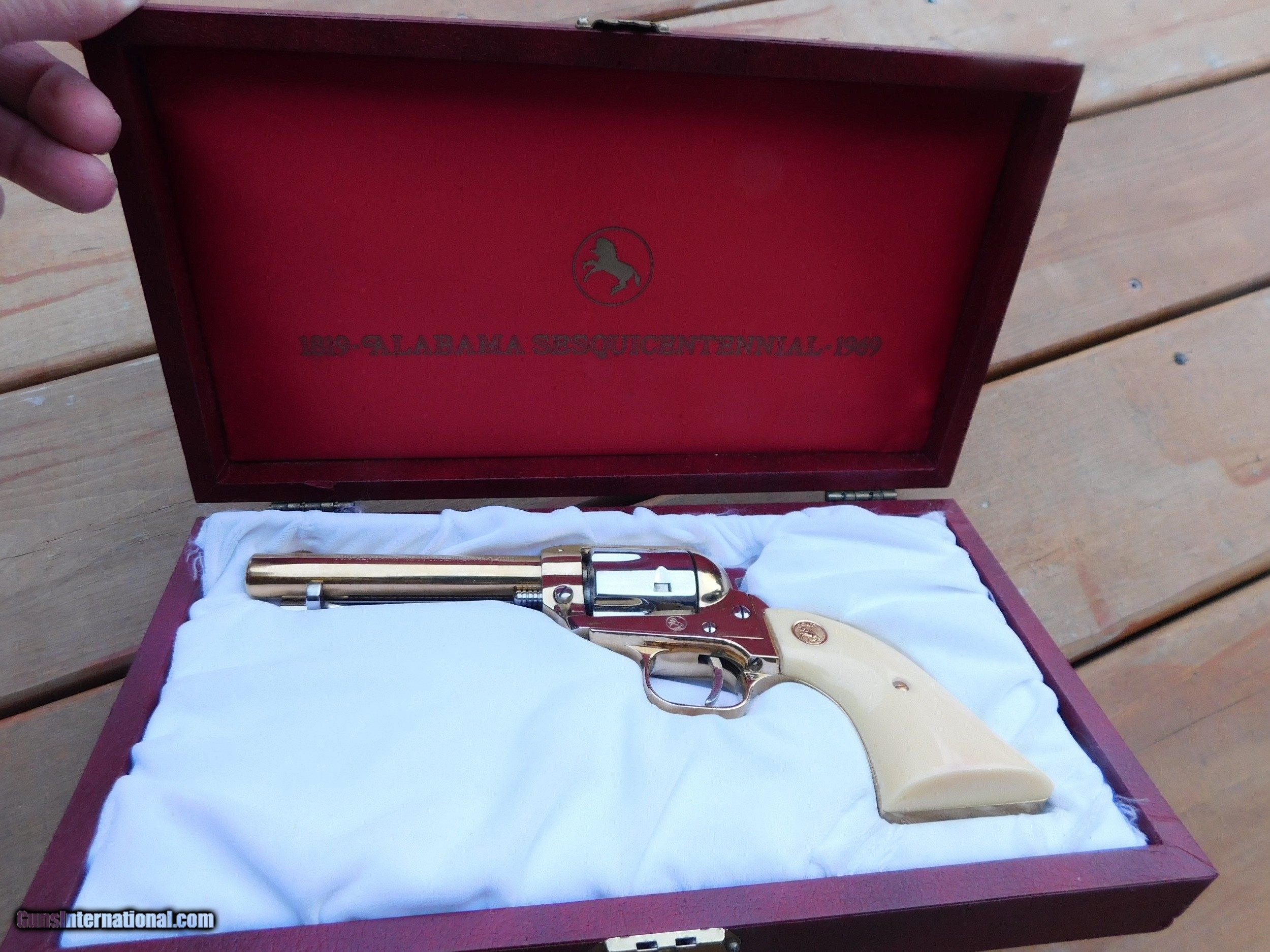 Colt Frontier Scout New In Box 1969 Alabama Sesquicentennial 22 Single Action 9258