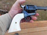 Colt Single Action Army Cowboy Model 2d yr Production Near New With Correct Box 45 LC With Ivory Grips * - 4 of 13