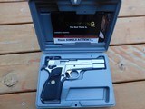 Browning Hi Power Silver Chrome In Box As New Rare 9mm - 1 of 9