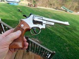 Smith & Wesson 27-2 8 3/8 Nickel Stunning Beauty ..Wow - 7 of 7