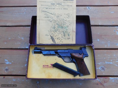 High Standard 107 Military Olympic Match 22 Short 