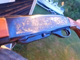 Remington 7400 Enhanced Factory Engraved with Game Scene .308 As New April 1996 Rarely Found - 2 of 14