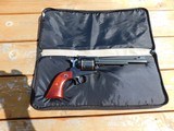 Ruger Super Blackhawk 50th Anniversary Edition 2009 Near New In Correct Original Zippered Case Factory Gold Inlay - 1 of 20
