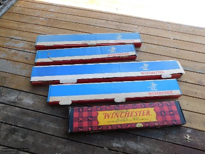 Winchester Rifle and Shotgun Boxes From the 1960's and 70' Correct Original Most Excellent Condition