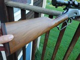 Marlin 1894 S 44 Mag Texan (straight stock) Carbine with scope and william receiver sight Near New Beauty JM - 2 of 16