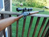 Marlin 1894 S 44 Mag Texan (straight stock) Carbine with scope and william receiver sight Near New Beauty JM - 15 of 16