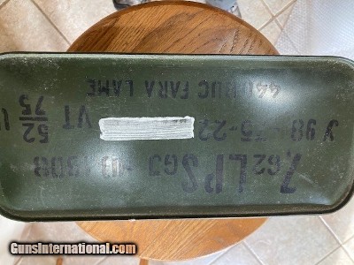 440 rounds 7.62 x 54r In unopened sealed tin for Mosin or Dragunov
And 7.5 x 55 Swiss