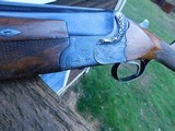 Greifelt Pre War 12g O/U Beauty Heavily Engraved, 3 Pc Forend Selective Single Trigger, Ejectors Hand Made German Beauty - 5 of 20
