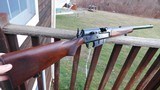 Remington Model 8 Deluxe Checkered 35 Remington. Ex Cond With Lyman Tang Sight Bonny & Clyde Gun* - 3 of 17