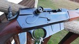 Remington Model 8 Deluxe Checkered 35 Remington. Ex Cond With Lyman Tang Sight Bonny & Clyde Gun* - 2 of 17