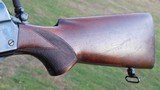 Remington Model 8 Deluxe Checkered 35 Remington. Ex Cond With Lyman Tang Sight Bonny & Clyde Gun* - 7 of 17