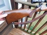 Remington Model 7 243 As New 1990 Beauty With Scope Walnut Stock With Schnable Forend - 5 of 11