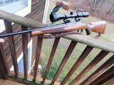 Remington Model 7 243 As New 1990 Beauty With Scope Walnut Stock With Schnable Forend