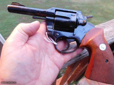 Colt Official Positive 1972 When Colt Quality Was High 38 Spl Nice Example