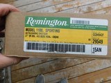 Remington 1100 Sporting 410 As New In Box SPECTACULAR WOOD With Papers, And Chokes - 4 of 19