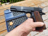 Colt 1911 Series 70 45 In Box As New Super Bargain With Factory Match Barrel