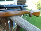 Winchester Model 70 22 Hornet Post War 1945 - 1947 With Stith Mt and Period Correct Scope - 2 of 15