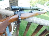 Winchester Model 70 22 Hornet Post War 1945 - 1947 With Stith Mt and Period Correct Scope - 1 of 15